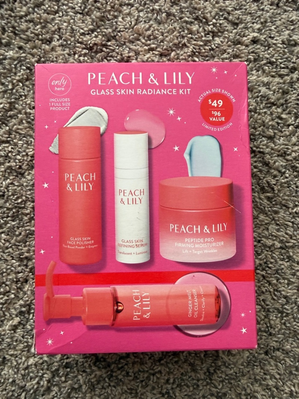 NEW Peach & Lily Glass Skin Radiance Set